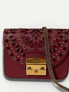 Furla Metropolis Bolero Mini Crossbody - Ruby Red